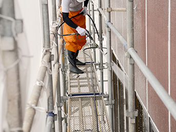 洗浄・養生作業
